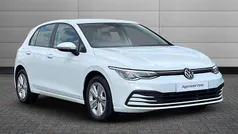 White Used 2021 VW Golf VIII Life Hatchback | £18,450 (Good price)
