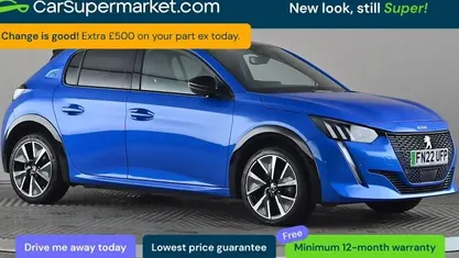 Used Peugeot e-208 Premium 100 kW (136 HP) 2022 Hatchback