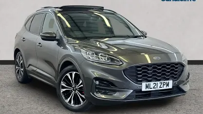 Begagnad Ford Kuga ST-Line X 120 HK (88 kW) 2021 Grå SUV