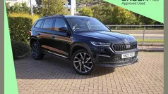 Black magic pearl effect Used 2023 Skoda Kodiaq SportLine SUV | £29,696 (Fair price)