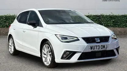 Used Seat Ibiza FR 110 HP (80 kW) 2023 White Hatchback