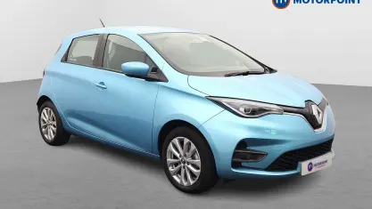 Used Renault Zoe Iconic 100 kW (136 HP) 2021 Blue Hatchback