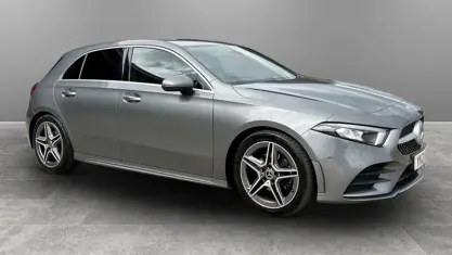 Used Mercedes A200 AMG line 150 HP (110 kW) 2021 Grey Hatchback