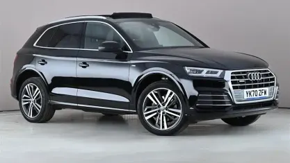 Usado Audi Q5 S-Line 190 CV (139 kW) 2020 Negro SUV