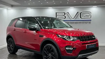 Red Used 2018 Land Rover Discovery Sport HSE SUV | £13,994 (Fair price)