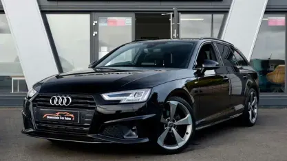 Used Audi A4 Black Edition 150 HP (110 kW) 2019 Black Estate