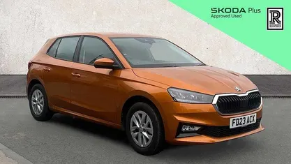 Used Skoda Fabia Comfort 80 HP (58 kW) 2023 Orange Hatchback