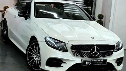 Begagnad Mercedes E450 AMG line 367 HK (269 kW) 2019 Vit Cab