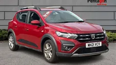 Red Used 2021 Dacia Sandero Comfort Hatchback | £10,450 (Fair price)