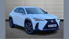 F sport white Used 2023 Lexus UX 250h Sport Design Packet SUV | £25,250 (Fair price)
