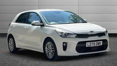 White Used 2020 Kia Rio 3 Hatchback | £12,450 (Fair price)
