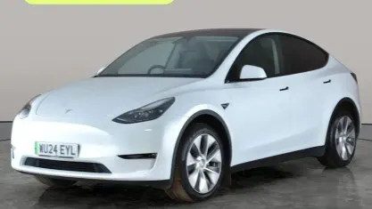 Used Tesla Model Y Long Range AWD 378 kW (514 HP) 2024 White SUV
