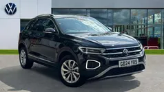 Deep black pearlescent Used 2024 VW T-Roc Style SUV | £25,774 (Fair price)