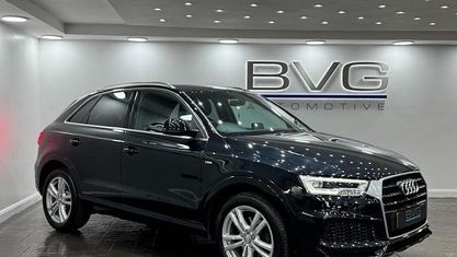 Używany Audi Q3 S-Line 150 KM (110 kW) 2017 Czarny SUV