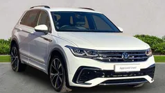 White Used 2023 VW Tiguan R-line SUV | £29,017 (Fair price)