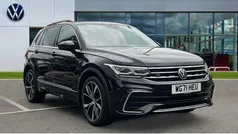 Black Used 2021 VW Tiguan R-line SUV | £24,380 (Fair price)