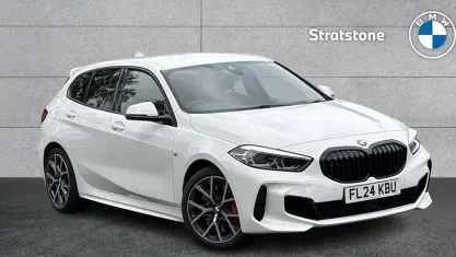 Used BMW 128 ti Shadowline 265 HP (194 kW) 2024 White Hatchback