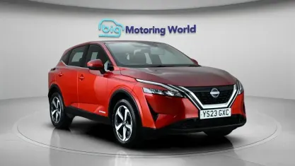 Used Nissan Qashqai Acenta Premium 190 HP (139 kW) 2023 Red SUV