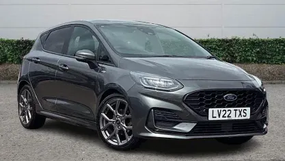 Used Ford Fiesta ST-Line 125 HP (91 kW) 2022 Grey Hatchback