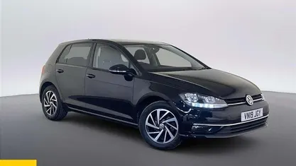 Used VW Golf VII Match 116 HP (85 kW) 2019 Black Hatchback