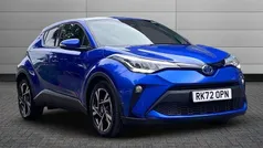 Blue Used 2022 Toyota C-HR Design SUV | £20,450 (Fair price)