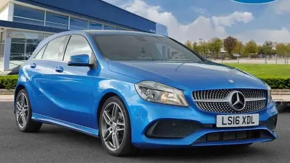Begagnad Mercedes A200 AMG line 136 HK (100 kW) 2018 Halvkombi