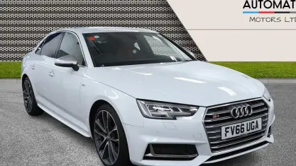 Used Audi S4 Design 354 HP (260 kW) 2017 White Sedan
