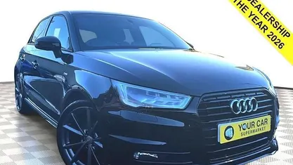 Used Audi A1 Sportback Black Edition 95 HP (69 kW) 2018 Black Hatchback