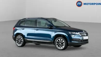 Used Skoda Karoq SE Drive 150 HP (110 kW) 2020 Blue SUV