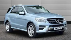 Silver Used 2015 Mercedes ML350 AMG line SUV | £18,995 (Fair price)