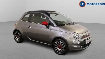 Used Fiat 500C Red 69 HP (50 kW) 2022 Cabriolet