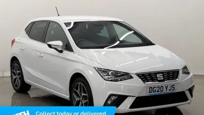 Used Seat Ibiza XCELLENCE 116 HP (85 kW) 2020 White Hatchback