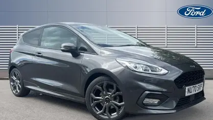 Used Ford Fiesta ST-Line 125 HP (91 kW) 2020 Grey Hatchback