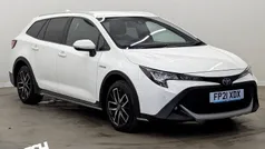 White Used 2021 Toyota Corolla Estate | £16,790 (Fair price)