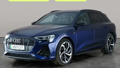 Used Audi e-tron Black Edition 230 kW (313 HP) 2021 Blue SUV