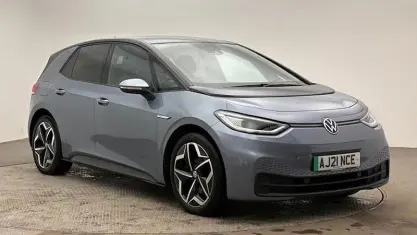 Used VW ID.3 Pro Performance 150 kW (204 HP) 2021 Blue Hatchback