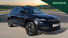 Black Used 2022 Skoda Karoq SportLine SUV | £23,711 (Fair price)