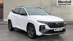 White Used 2023 Hyundai Tucson N Line SUV | £26,191 (Fair price)