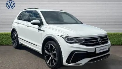 Used VW Tiguan R-line 150 HP (110 kW) 2023 White SUV