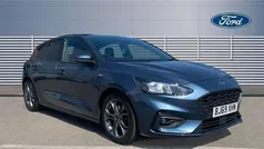 Blue Used 2019 Ford Focus ST-Line Hatchback | £10,793 (Fair price)
