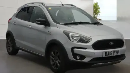 Used Ford Ka Plus Active 86 HP (63 kW) 2018 Silver Hatchback