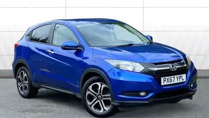 Used Honda HR-V SE 131 HP (96 kW) 2017 Blue SUV