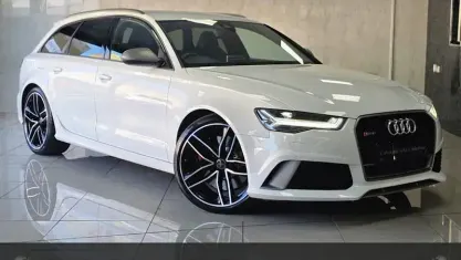 Used Audi RS6 Performance 605 HP (444 kW) 2017 White Estate
