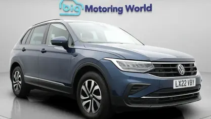 Używany VW Tiguan Active 150 KM (110 kW) 2021 Niebieski SUV