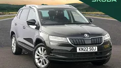 Black magic pearl effect Used 2022 Skoda Karoq SE L SUV | £20,495 (Fair price)