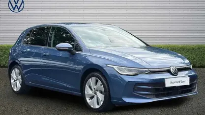 Used VW Golf VIII Match 150 HP (110 kW) 2024 Blue Hatchback