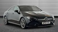 Black Used 2021 Mercedes CLA220 AMG Line Premium Plus Sedan | £22,495 (Fair price)