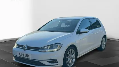 White Used 2019 VW Golf VII GT Hatchback | £12,795 (Fair price)
