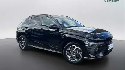 Used Hyundai Kona N Line 137 HP (100 kW) 2025 Black SUV