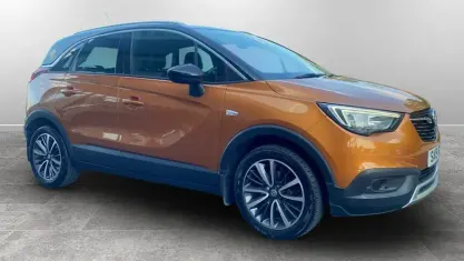 Used Vauxhall Crossland X Elite 131 HP (96 kW) 2019 Orange SUV